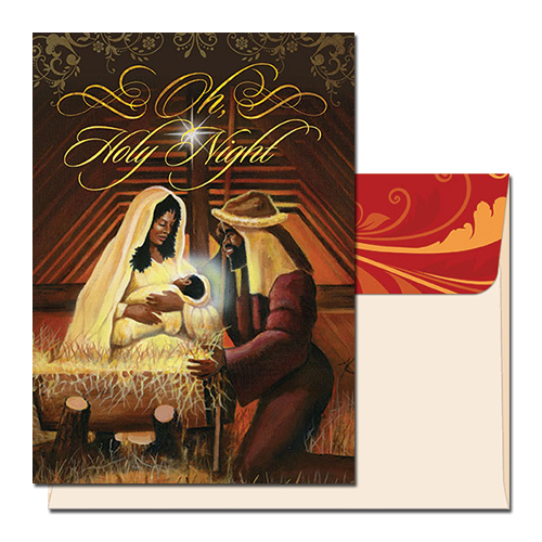 Oh Holy Night Christmas Cards